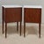 Pair Early 20th Century French Louis XVI Style Mahogany Marble Top Nightstands in the Manner of Maison Jansen For Sale - Image 18 of 18