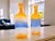 Polychrome Murano Glass Bottles from Manifattura Di Murano, 1980s, Set of 2 For Sale - Image 6 of 7
