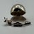1970s Vintage 1970s Silver Plated Snail Salt Cellar For Sale - Image 5 of 12