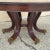 Traditional Antique English Regency Round Mahogany Extension Dining Banquet Table W 6 Leaves For Sale - Image 3 of 18