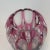 1970s 1970s Vintage Val St. Lambert Style Cranberry Cut to Clear Vase For Sale - Image 5 of 9