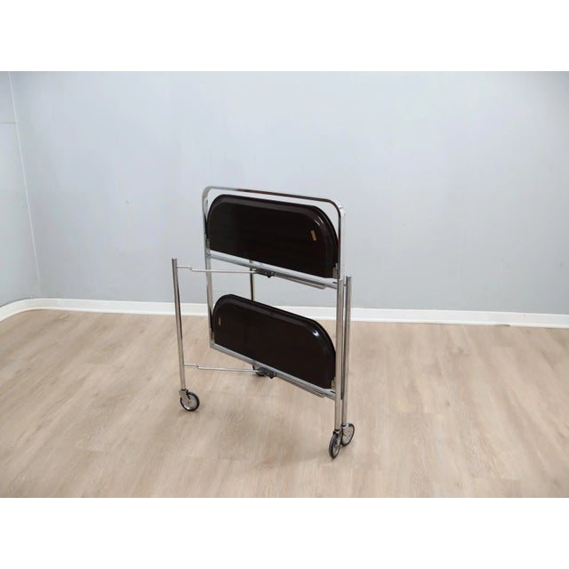 Vintage Foldable Serving Trolley, 1960s For Sale - Image 6 of 13