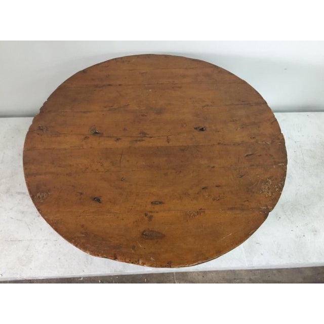 Antique Chinese Huanghuali Hardwood Round Table For Sale - Image 10 of 18