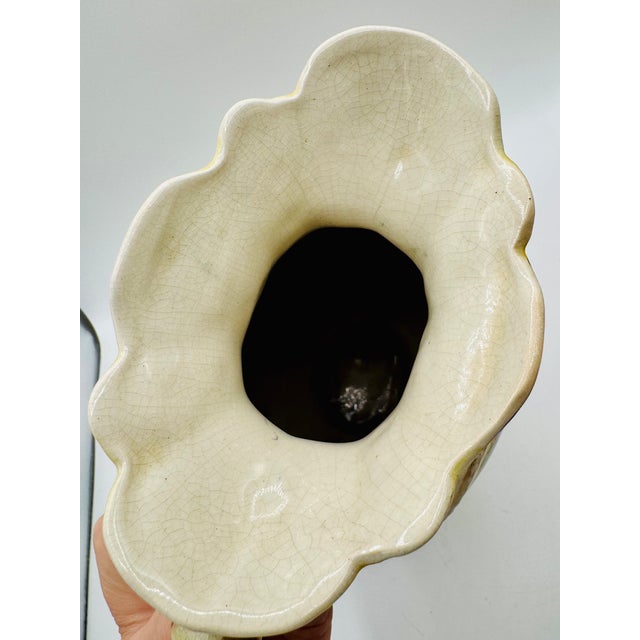 Pair of Victorian Ceramic Porcelain Urns/ Vases Figural Scene & Rose Back Transfers #848 For Sale - Image 17 of 18