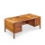 Roger Sprunger for Dunbar Style Mid Century Walnut Waterfall Executive Desk For Sale - Image 9 of 9
