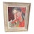 1900s Joso Buzan Girl Resting on Hand Portrait Oil Painting For Sale