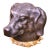 Mid-Century French Dog Head Vide-Poche in the Manner of Maison Charles For Sale