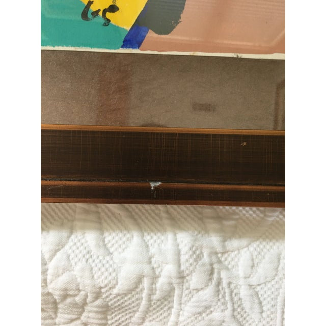 Peter Keil “Spanish Lady” Titled Painting by Peter Keil, 1965 For Sale - Image 4 of 8