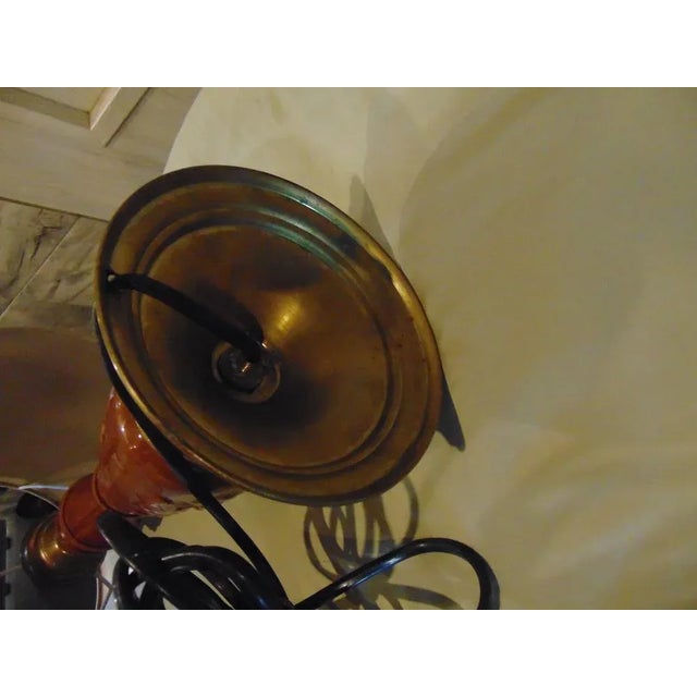 Vintage Wooden Lamp, 1980s For Sale - Image 6 of 8