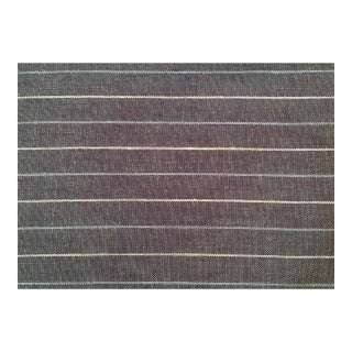 Plum Textiles Mercer Steel Linen For Sale