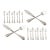 French Silverplate Fish Cutlery Set, Service for 10 For Sale