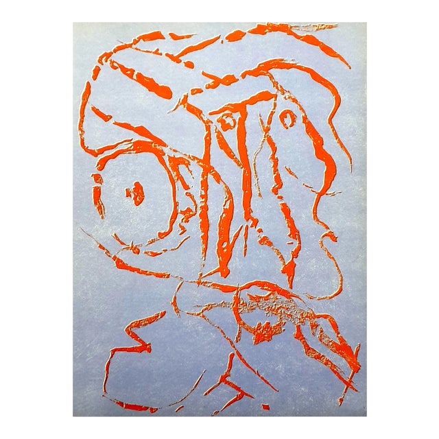 Pierre Alechinsky - Composition - Original Lithograph 1960 For Sale