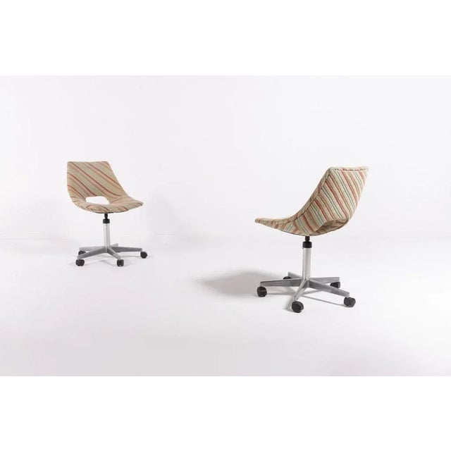 Set of Italian Desk Chairs by Augusto Bozzi for Saporiti, 1970s For Sale - Image 3 of 10