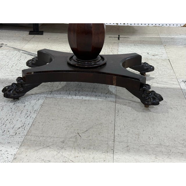 English Mid 19th Century English George v Card Table For Sale - Image 3 of 12
