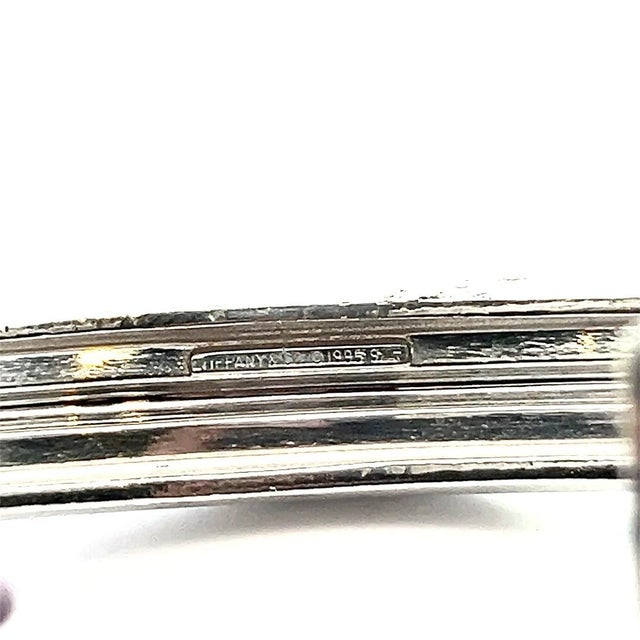 Tiffany and Co. Tiffany & Co Estate Cuff Bracelet 6.5" Sterling Silver For Sale - Image 4 of 8