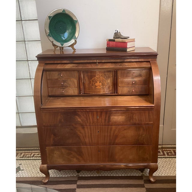 Early 20th Century Swedish Biedermeier Style Secretary Chest For Sale - Image 18 of 18