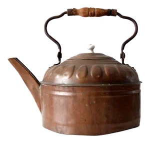 Antique Copper Tea Kettle