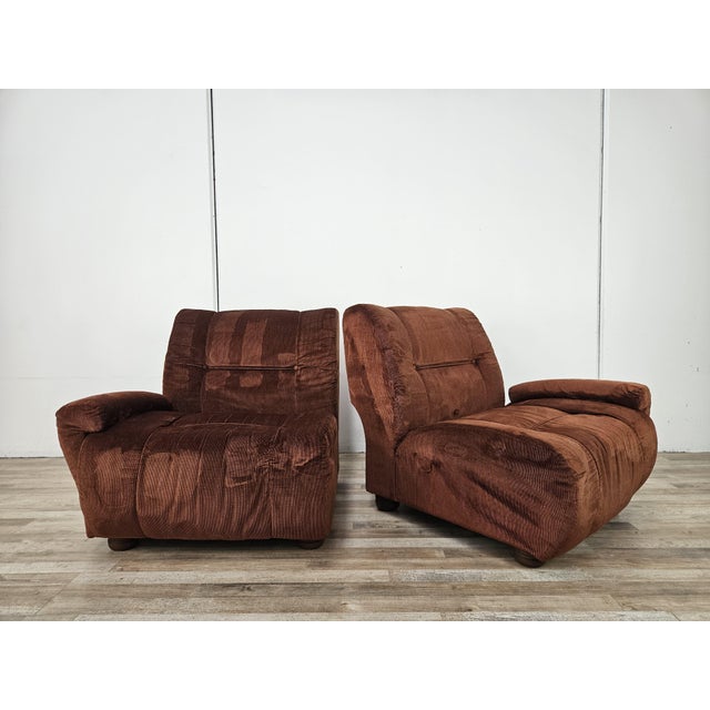 Modular Two-Seat Fabric Sofa, 1970, Set of 2 For Sale - Image 17 of 17