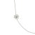 Stylish and finely detailed estate Tiffany & Co flower necklace, crafted in sterling silver. The Paloma Picasso designed...