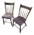 Vintage Americana Wooden Chairs - a Pair For Sale