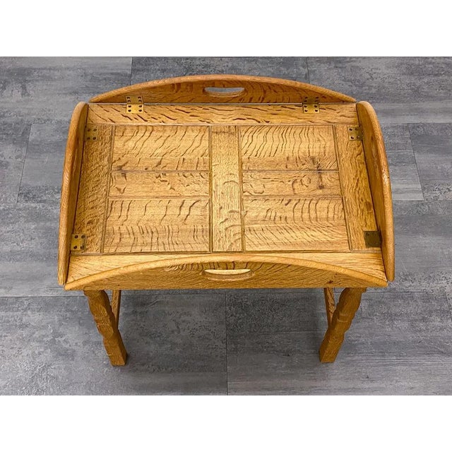 1960s Butlers Tray Table Traditional Sid Table For Sale - Image 11 of 13