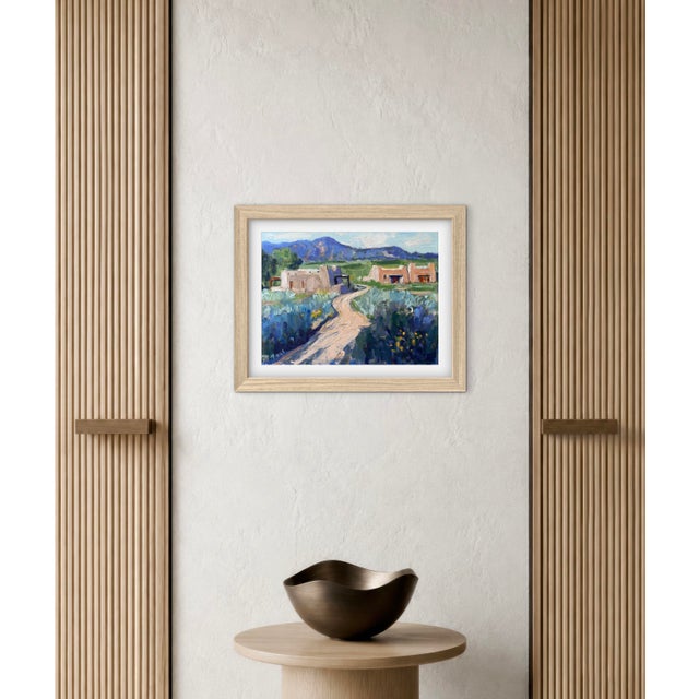 Expressionist Southwest Oil Painting Landscape For Sale - Image 9 of 9