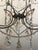 Vintage Chandelier with Pink Murano Flowers For Sale - Image 6 of 8