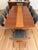 Vintage Solid Walnut Midcentury Dining Table With Eight Chairs For Sale - Image 9 of 14