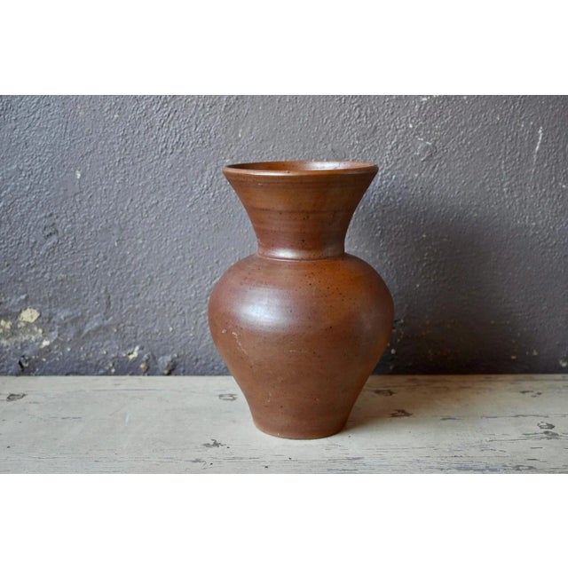 Ceramic Large Open-Neck Vase in Puisaye Sandstone, 1960s For Sale - Image 7 of 7