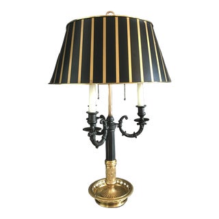 Early 20th Century French Bouillotte Lamp For Sale