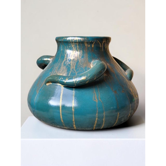Stoneware Vase by Léon Pointu, Puisaye, 1920s For Sale - Image 6 of 9