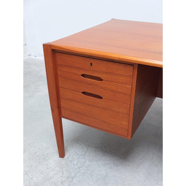 Freestanding Desk with Bookshelf by Wilhelm Renz, 1960s For Sale - Image 11 of 18