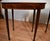 1910s Pair Antique English Hepplewhite Mahogany Side Tables / End Tables For Sale - Image 14 of 18