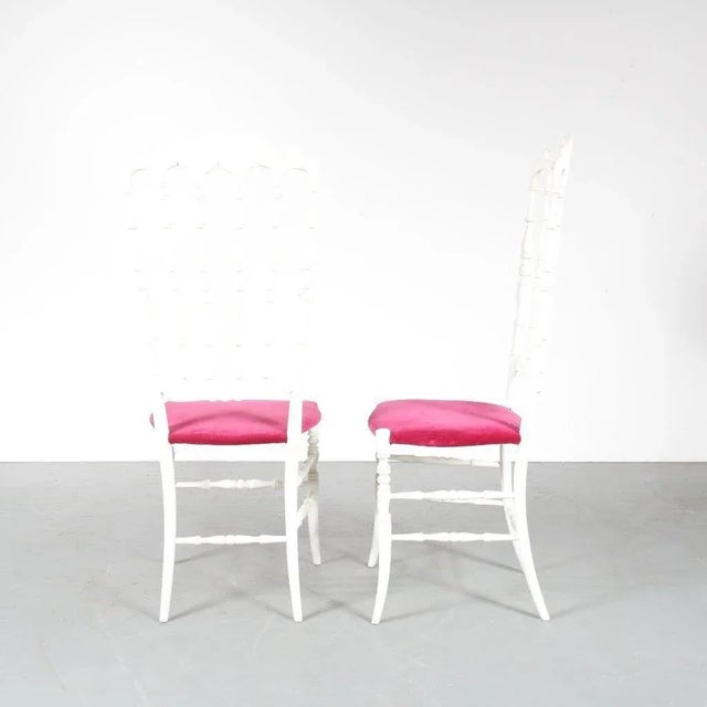 1960s Set of Chairs from Chiavari, 1960s For Sale - Image 5 of 9
