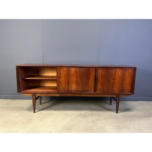 Vintage Scandinavian Rosewood Sideboard, 1960s For Sale - Image 10 of 13