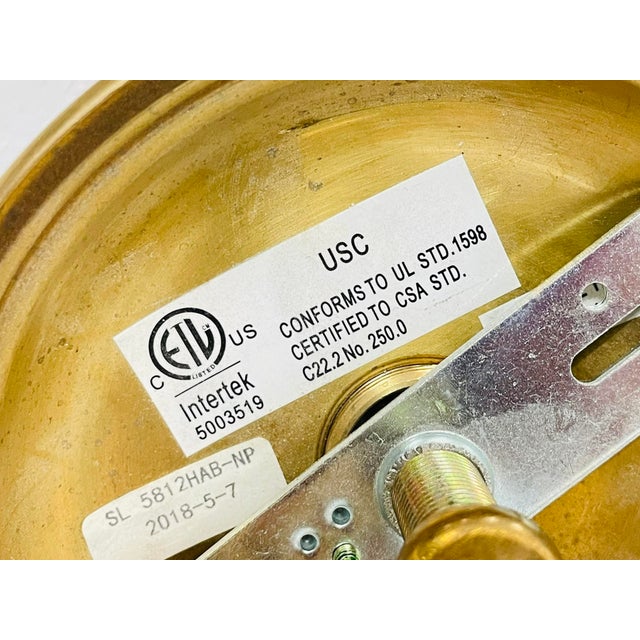 Oil Rubbed Solid Brass Chandelier by Chapman & Mayers for Visual Comfort For Sale - Image 17 of 17