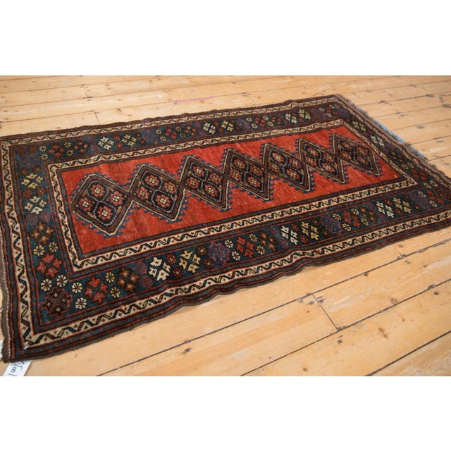 1920s Antique Kurdish Rug - 3'6" X 6'2" For Sale - Image 5 of 10