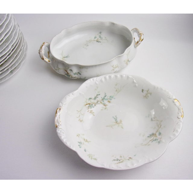 19th Century Antique Haviland Limoges China Schleiger Dinnerware Set
