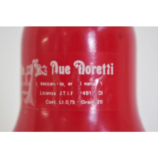 Light Bulb-Shaped Bottle from Due Moretti Cremacaffè, 1970s For Sale - Image 4 of 12