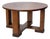 Arts & Crafts Oak Circular Low Table, 1890s For Sale