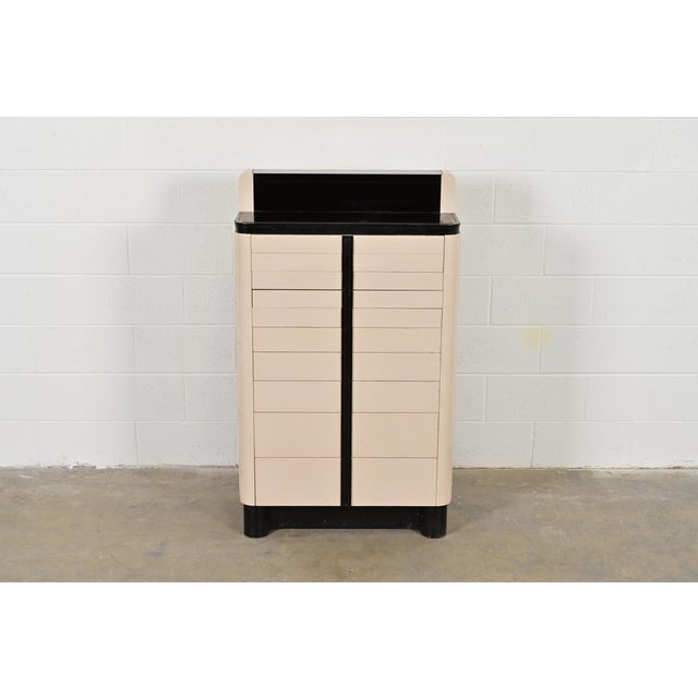 Art Deco Art Deco 10-Drawer Dental Cabinet by American Cabinet Co., Circa 1930s For Sale - Image 3 of 18
