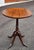 Early 20th Century Georgian Style Satin Mahogany Pedestal Quadpod Wine Table, Circa 1910s For Sale - Image 5 of 8