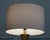 Lovely Gold Floor Lamp with White Shade. Measurements Height - 164cm Diameter - 48.5 cm Please note all measurements are...