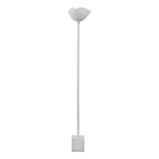 Tricorno Floor Lamp in Opaline Glass by Ludovico Diaz De Santillana for Venini, 1980s For Sale
