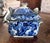 Antique Adams Staffordshire Historical Blue Transferware Covered Sugar Bowl, C. 1820s For Sale - Image 11 of 18