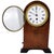 Antique Pendulum Clock in Walnut, 1900 For Sale - Image 4 of 14