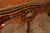 Rococo Style Leather Upholstered Carved Mahogany Window Bench For Sale - Image 17 of 18