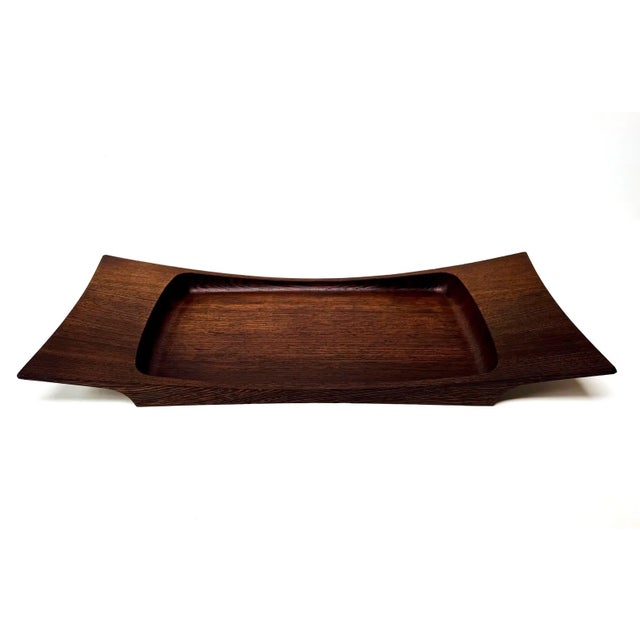 Dansk Mid-Century Dansk Wenge Wood Serving Tray by Jens Quistgaard For Sale - Image 4 of 13