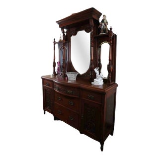 Art Deco Mirrored Chest of Drawers For Sale