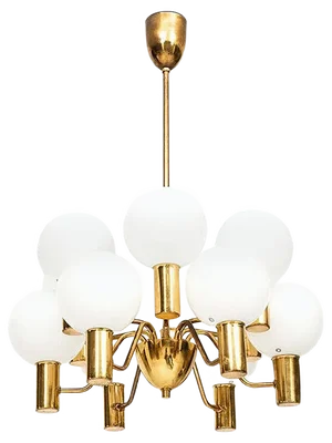 T372/12 Patricia Ceiling Lamp by Hans-Agne Jakobsson, 1960s